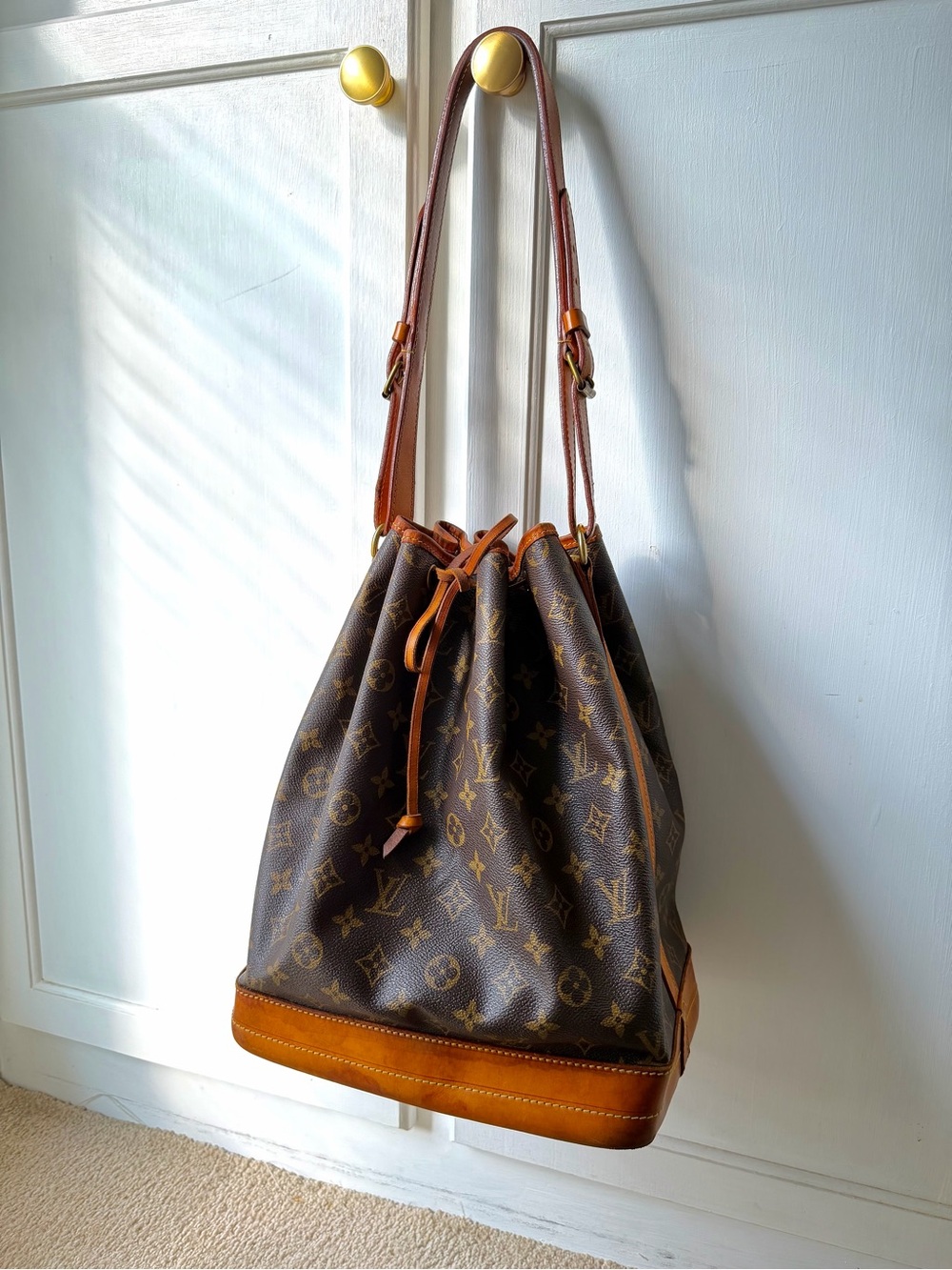 Louis Vuitton Monogram Drawstring Bucket Bag - Brown/Tan - Picture 13 of 13